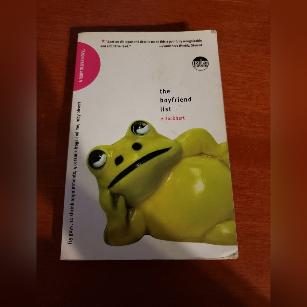 The Boyfriend List Book
